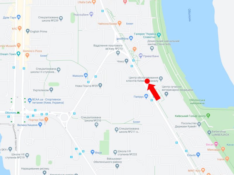 Led экран/Видеоборд, Киев, Володимира Івасюка пр. (колиш. пр. Героїв Сталінграда) 12-А, біля супермаркету "Сільпо", в сторону вул. Левка Лук'яненка (колиш. вул. Тимошенко)