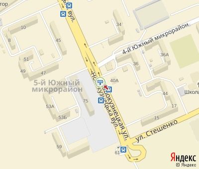 Билборд/Щит, Запорожье, Новокузнецька вул., - Стешенка вул. (ж/м "Південний")