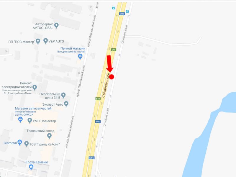Ролер/Призматрон, Київ, Столичне шосе - 800 м. до пр. Науки, з центру