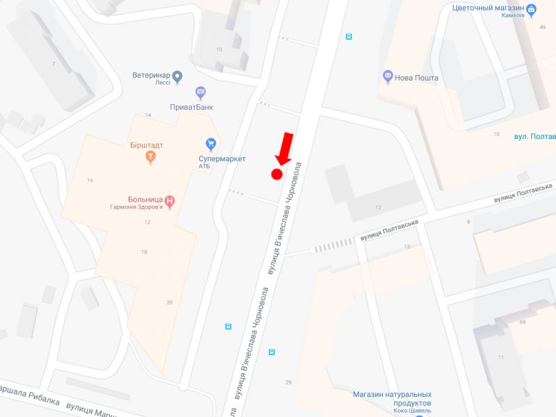 Скрол/Сітіборд, Київ, Чорновола вул., 12, в бік пр. Перемоги
