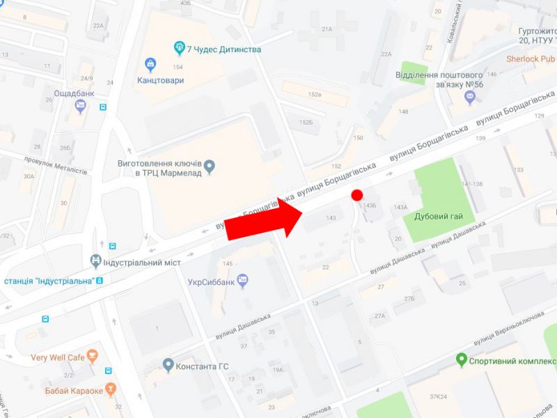 Скрол/Сітіборд, Київ, Борщагівська вул., 143б, навпроти ТРЦ "Аркадія", супермаркетів "Сільпо", "Comfi", в сторону центру