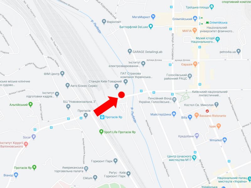Скрол/Сітіборд, Київ, Федорова вул., 32 - вул. Ямська, в сторону вул. Антоновича (колиш. Горького)