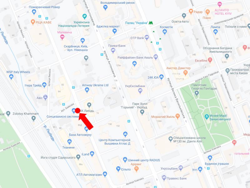 Скрол/Сітіборд, Київ, Малевича вул., 86 - вул. Байкова, на світлофорі, в сторону вул. Федорова
