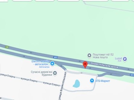 Білборд/Щит, Траси, Бориспільське шосе, 26+950, поруч з АТБ в напрямку Бориспіль