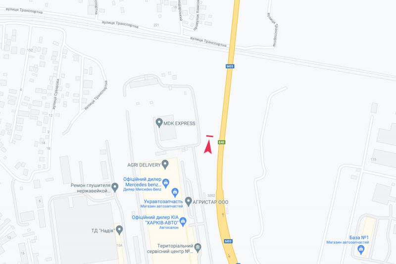 Білборд/Щит, Харків, В'їзд в м. Харків ринок Лоск. Пісочин - Харків, в місто
