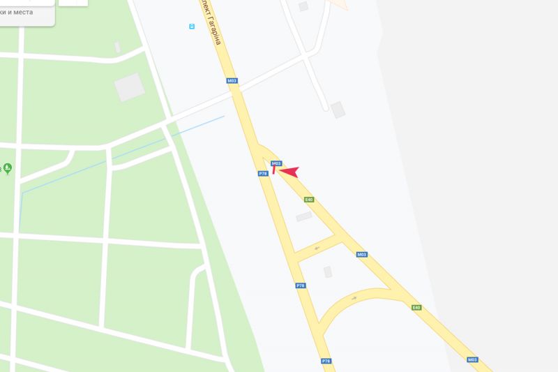 Білборд/Щит, Харків, Аерокосмічний (Гагаріна) пр-т - Окружна дорога, в центр