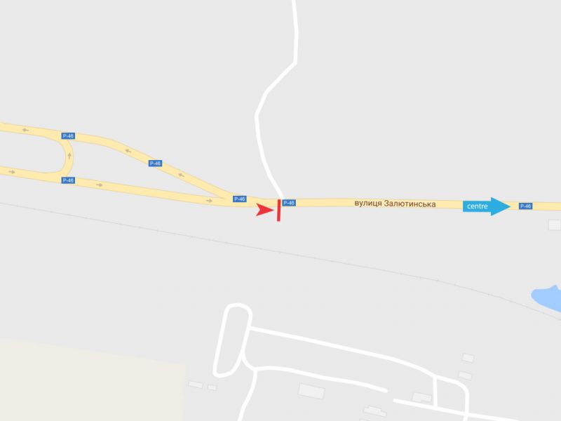 Білборд/Щит, Харків, Залютинська вул. (Б1), до міста