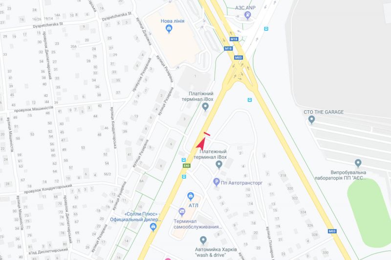 Билборд/Щит, Харьков, Мереф'янське шосе, 3 - Планерна вул., в центр