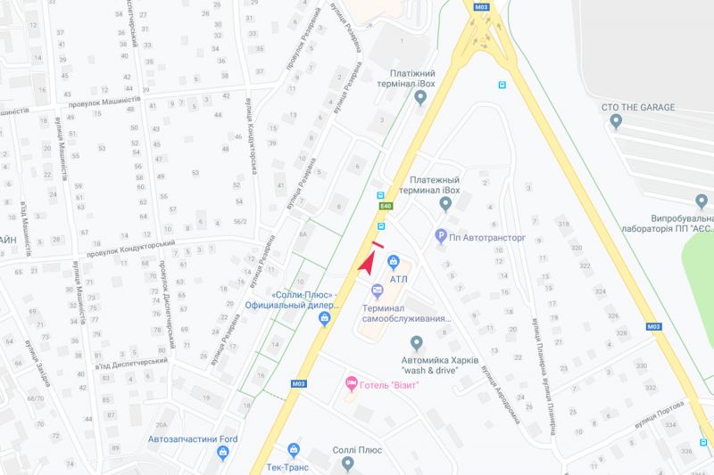 Билборд/Щит, Харьков, Мереф'янське шосе, 9-а, в центр