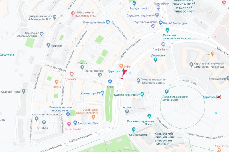 Беклайт, Харьков, Незалежності пр-т, 5-а, з центру, VIP