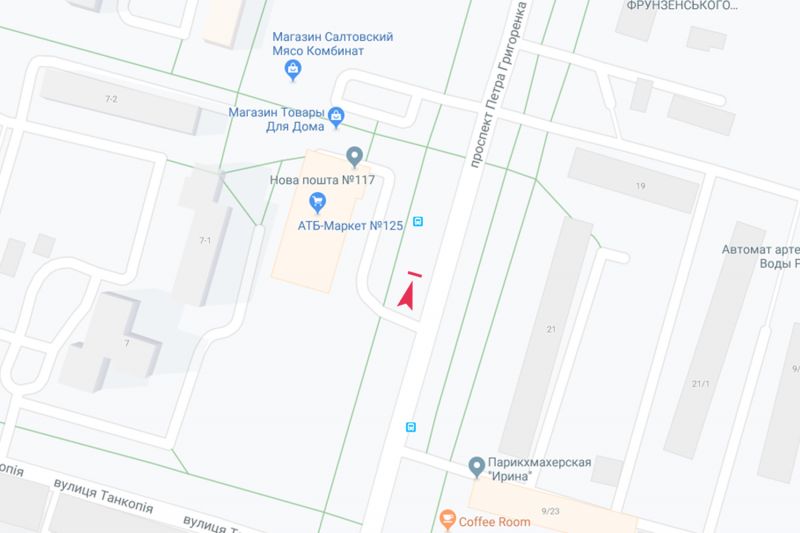 Билборд/Щит, Харьков, Петра Григоренка пр-т, 4-Б, в центр