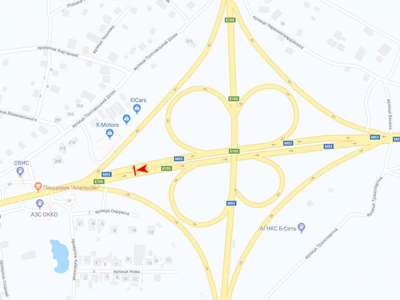 Билборд/Щит, Харьков, Полтавський шлях вул. (3), з центру