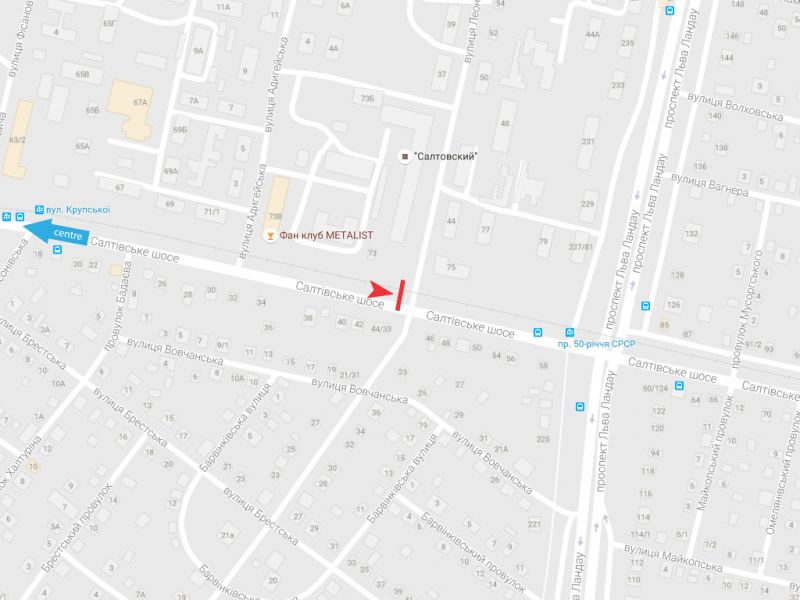 Билборд/Щит, Харьков, Салтівське шосе, 73, з центру