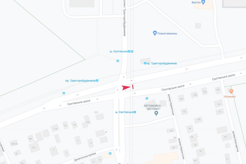 Билборд/Щит, Харьков, Салтівське шосе, 228 - Тракторобудівників пр-т, з центру