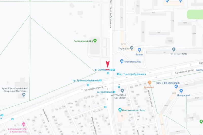 Билборд/Щит, Харьков, Тракторобудівників пр-т, 55-б, в центр