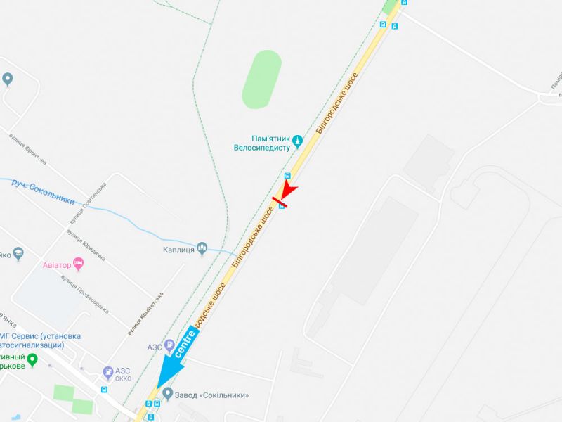 Реклама на остановках, Харьков, Харківське (Білгородське) шосе, 7-А (1) (зупинка Велоцентр)