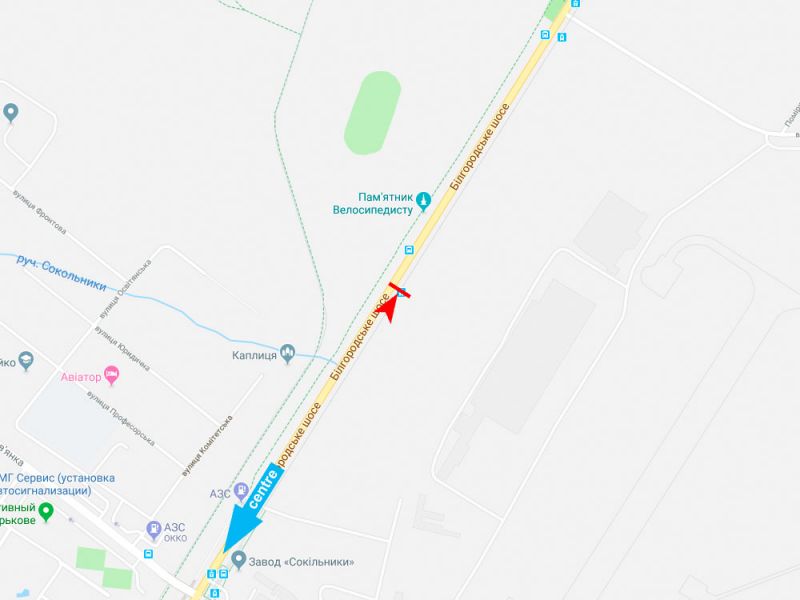 Реклама на остановках, Харьков, Харківське (Білгородське) шосе, 7-А (1) (зупинка Велоцентр)