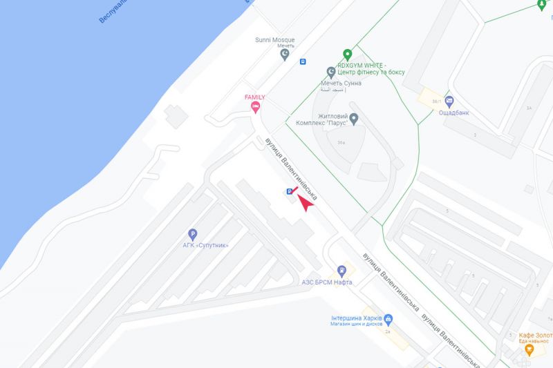 Реклама на остановках, Харьков, Валентинівська вул., 2а