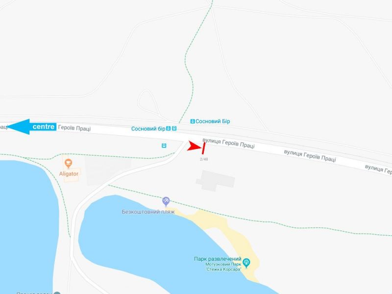 Реклама на остановках, Харьков, Нескорених (Героїв Праці) вул., 2 (зупинка Сосновий Бір), з центру