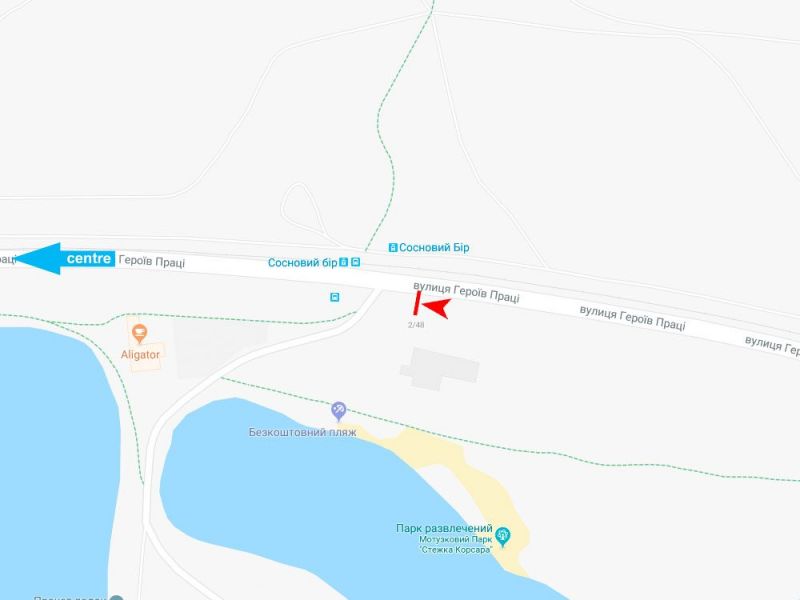 Реклама на остановках, Харьков, Нескорених (Героїв Праці) вул., 2 (зупинка Сосновий Бір), в центр