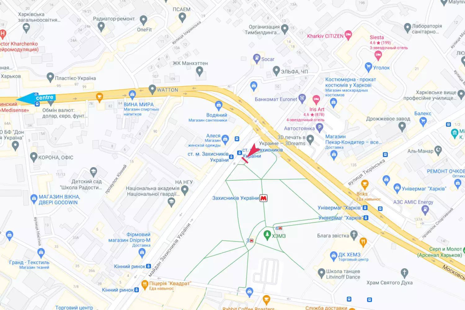 Led екран/Відеоборд, Харків, Героїв Харкова проспект - Молочна вул., м. Захисників України, до центру (ДК "ХЕМЗ", "Кінний Ринок")