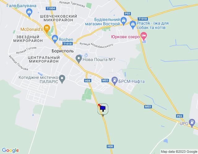 Білборд/Щит, Траси, Черкаська траса, траса Н-08 "Бориспіль-Дніпро-Запоріжжя", км 2+000 право, виїзд з м. Бориспіль в напрямку Дніпра (Переяслава) // з Києва