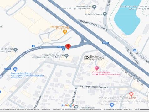 Білборд/Щит, Софіївська Борщагівка, Софіївська Борщагівка ,вул. Київська(поруч з сервісним центром МВС), в сторону Вишневого