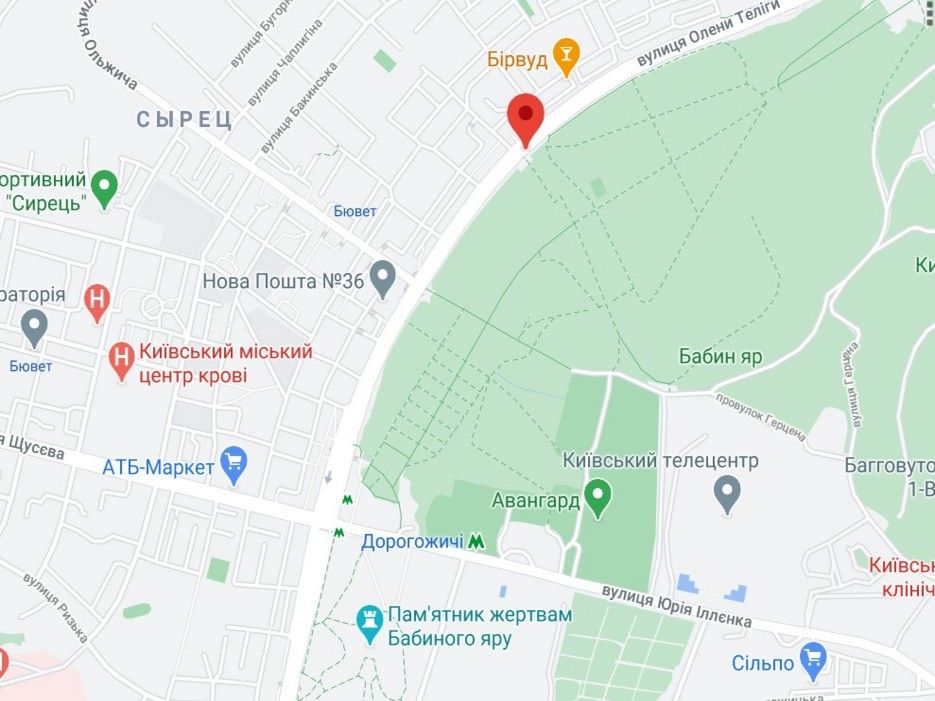 Реклама на мостах, Київ, вул. О.Теліги в напрямку Севастопольської площі