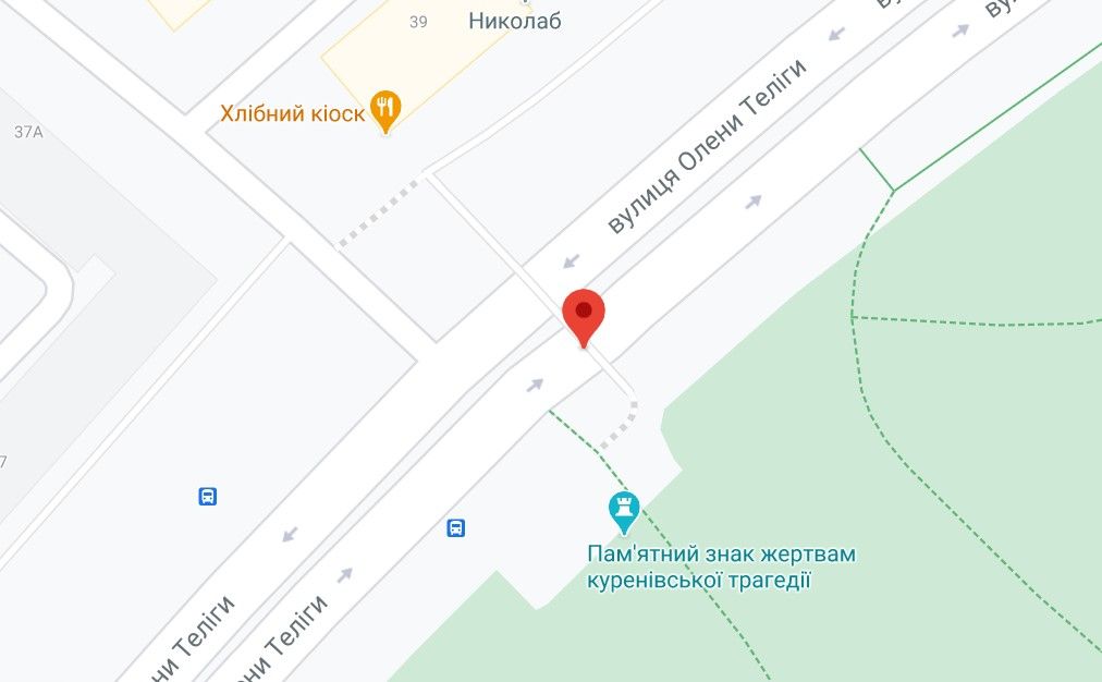 Реклама на мостах, Київ, вул. О.Теліги в напрямку м.Почайна