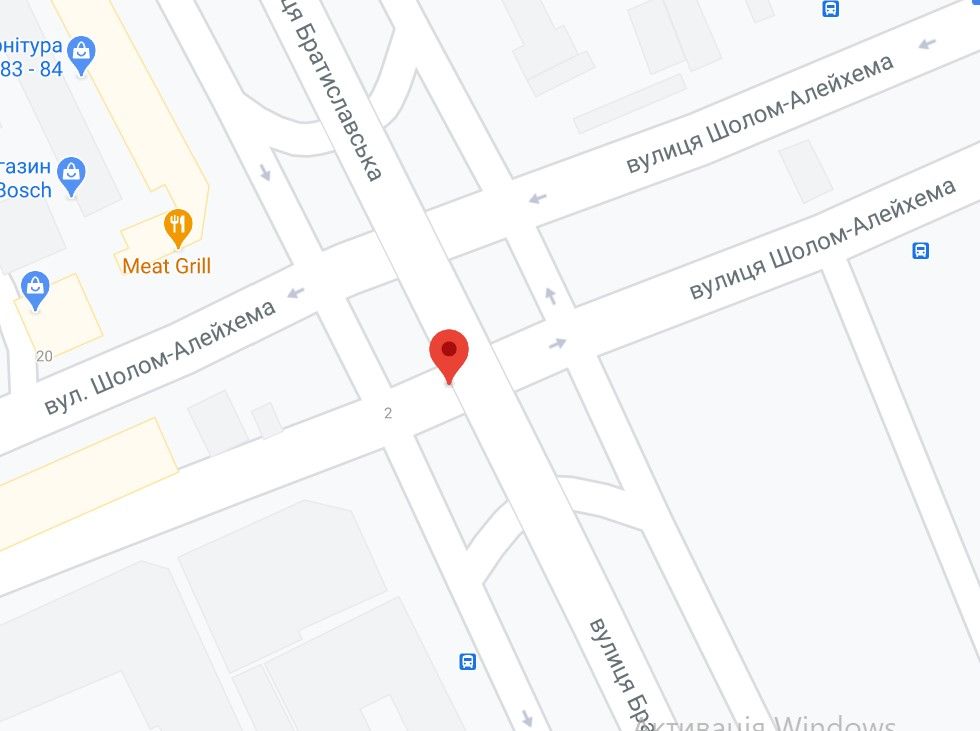 Реклама на мостах, Київ, вул. БратиславськаШолом Алейхема