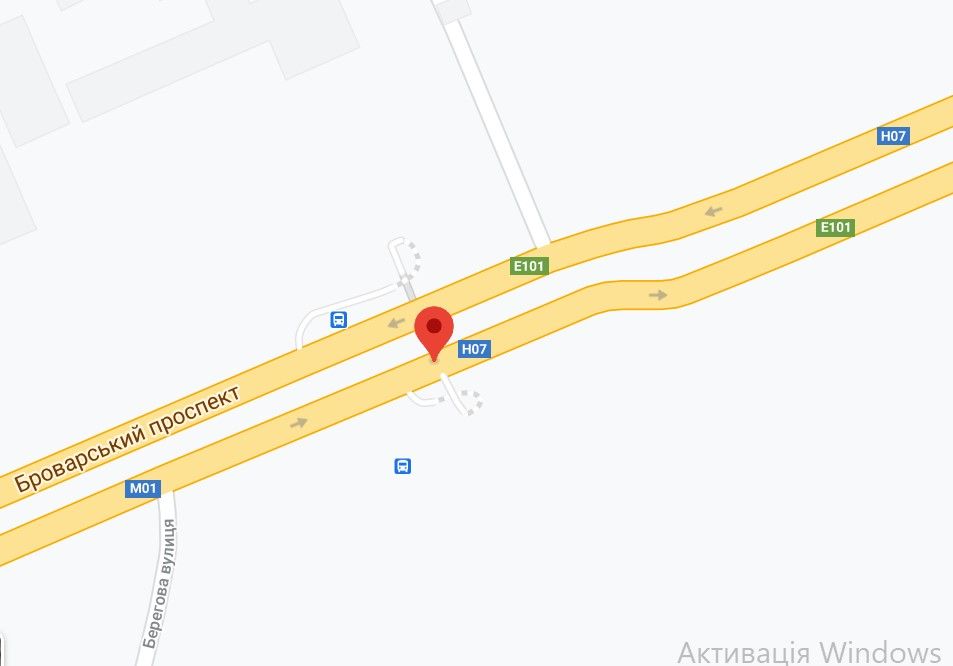 Реклама на мостах, Київ, пр. Броварський в напрямку м. Бровари , 44а