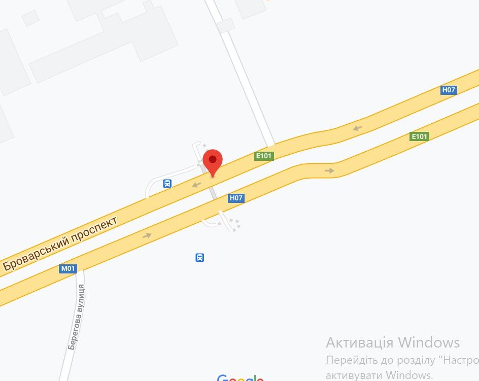 Реклама на мостах, Київ, пр. Броварський в напрямку м. Київ, 44а