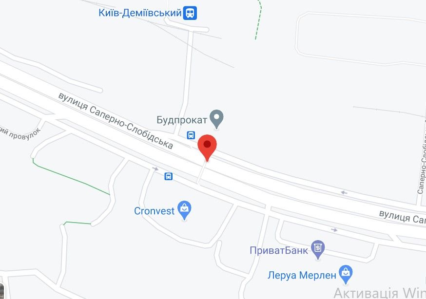 Реклама на мостах, Київ, вул. Саперно-Слобідська,22, напротив Леруа Марлен, в напрямку Деміївської площі