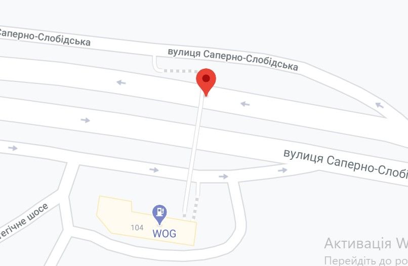 Реклама на мостах, Киев, вул. Саперно-Слобідська,22 100м до Леруа Марлєн, в напрямку Деміївської площі