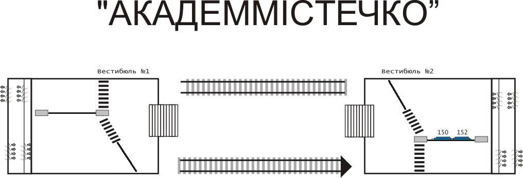 Реклама в метро/Беклайт, Киев, Академмістечко, ЛайтБокс