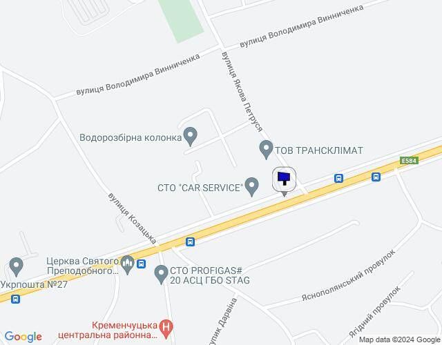Билборд/Щит, Кременчуг, просп. Полтавський, 45, р-н Центральної районної лікарні