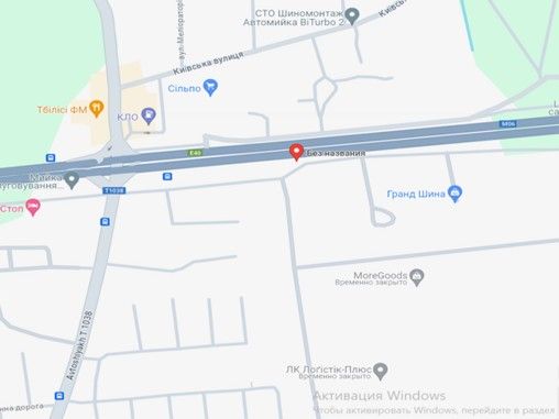 Білборд/Щит, Траси, Київ - Житомир, Стоянка,в напрямку Києва
