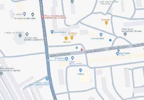 Скролл/Ситиборд, Черновцы, Сергія Скальда вул., 32 - Героїв Майдану вул., 103-Г