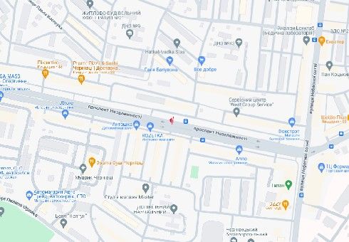 Скрол/Сітіборд, Чернівці, Незалежності просп., 84-A