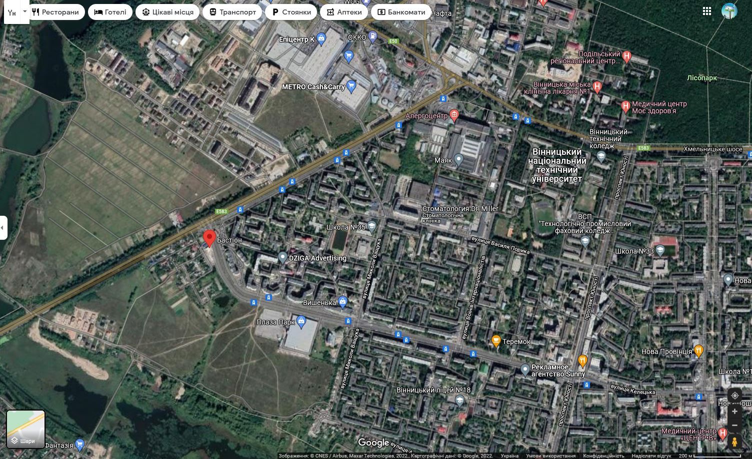 Роллер/Призматрон, Винница, вул. Келецька,125 (АВТОМИЙКА "БАСТІОН")