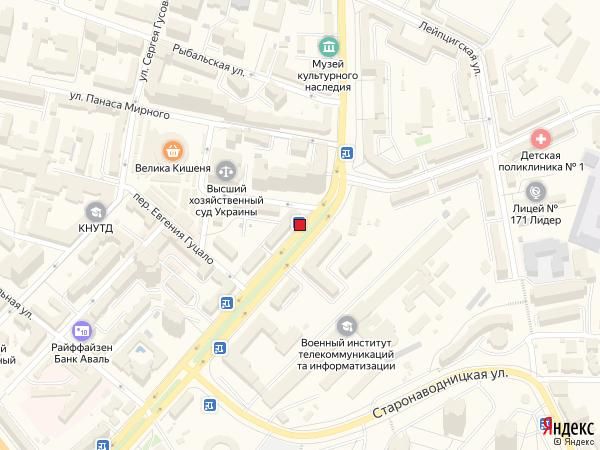 Реклама на остановках, Киев, Вул. Генерала Алмазова, 2, Зуп. «Вул. Копиленка»