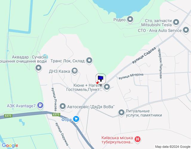 Билборд/Щит, Гостомель, смт. Гостомель-с. Горенка, вул. Садова (біля ДП Кюне і Нагель)