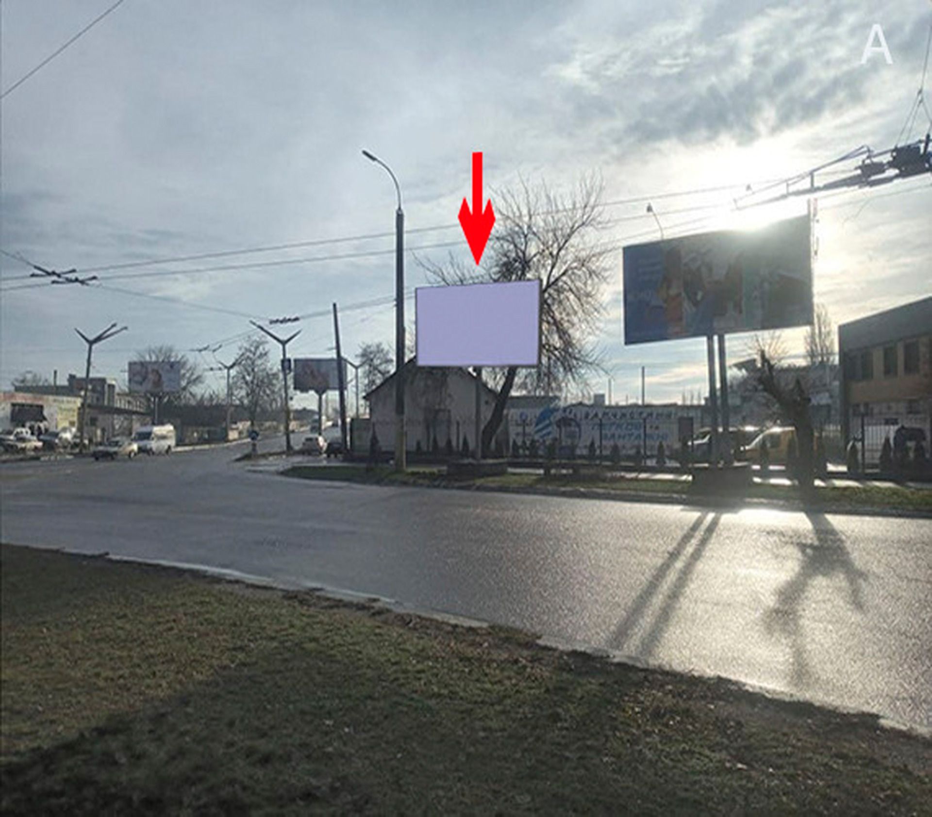 Білборд/Щит, Черкаси, вул. Смілянська/ просп. Хіміків, "Кільце" Літак