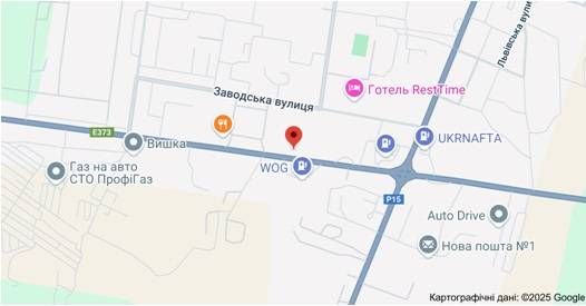 Білборд/Щит, Ковель, вул Варшавська (АЗС, ТЦ Ювант) траса Київ-Ягодин