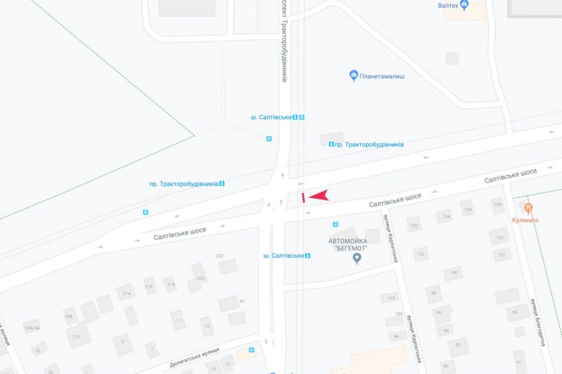 Билборд/Щит, Харьков, Салтівське шосе, 228 - Тракторобудівників пр-т, в центр
