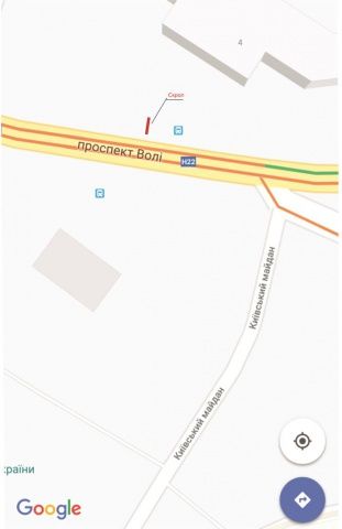 Скрол/Сітіборд, Луцьк, пр. Волі_Київський майдан, ст. А