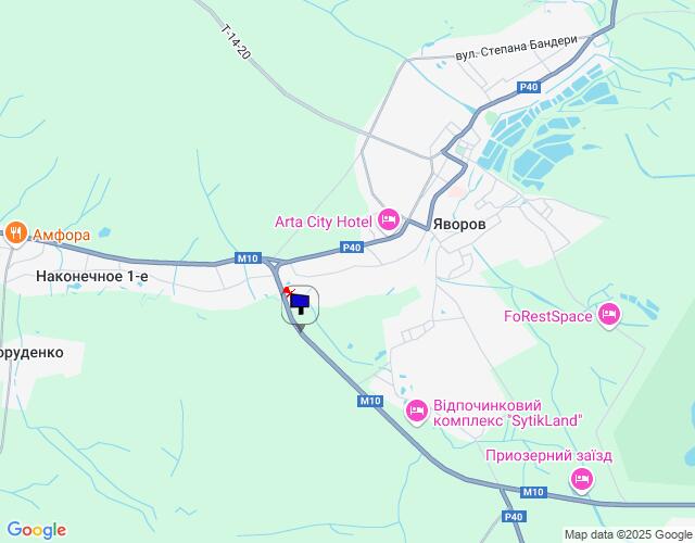 Билборд/Щит, Яворов, виїзд з м. Яворів, з кордону смт. Краківець на м. Львів, обмеження швидкості, висока конструкція, мийка Lux Wash, траса Львів - Краковець (М-10)
