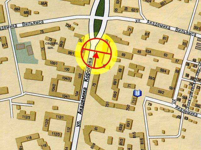 Билборд/Щит, Одесса, Корольова вул., 65