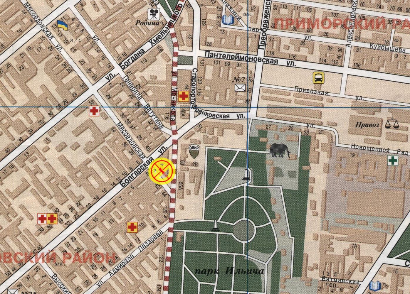 Билборд/Щит, Одесса, М'ясоїдівська вул., 40 - Болгарська вул.