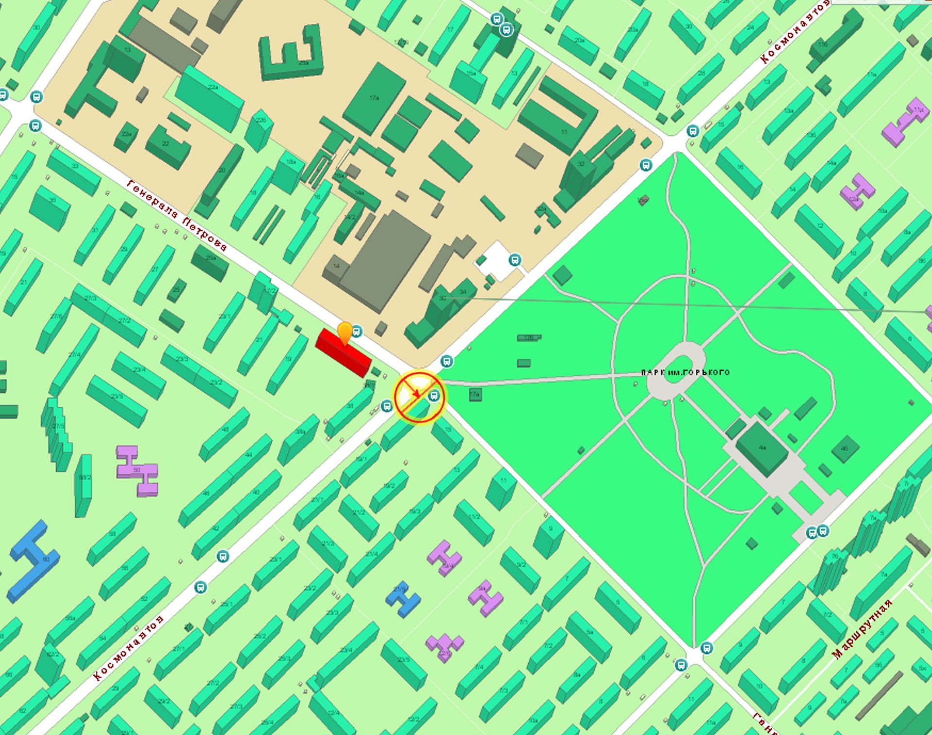 Билборд/Щит, Одесса, Петрова вул. - Космонавтів вул., 17